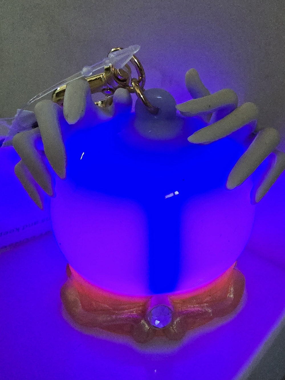 Bath & Body Works Light-Up Fortune Teller Pocketbac Hand Sanitizer Holder NWT!